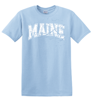 Maine Gildan Distressed